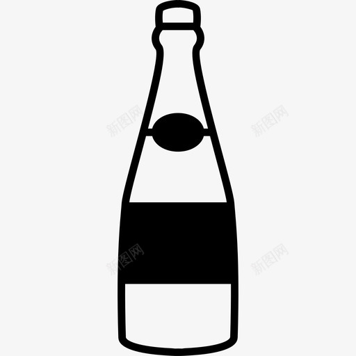 酒瓶食物饮料套装图标svg_新图网 https://ixintu.com 酒瓶 食物 饮料套装