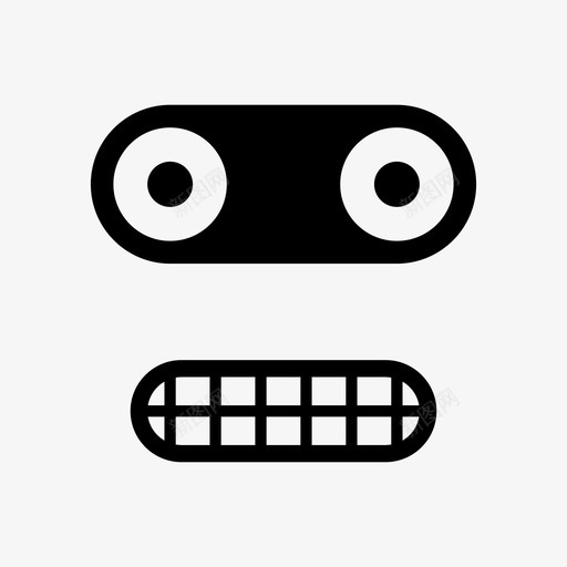 系统机器人脸怪物图标svg_新图网 https://ixintu.com 人形 伪装 实验室布局 怪物 折弯机 支架 机器人 机器人脸 皮克斯图 系统