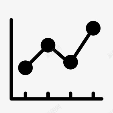 折线图趋势搜索引擎优化图标图标