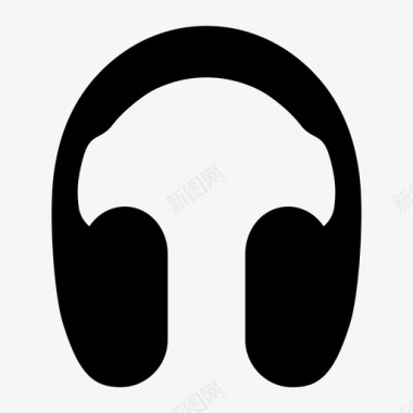 耳机套装音乐图标图标