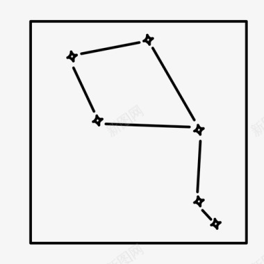 天秤座占星术星座图标图标