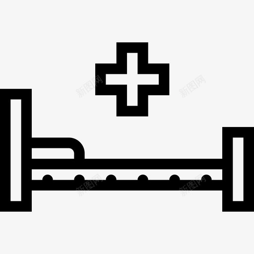 病床病号护理图标svg_新图网 https://ixintu.com 临终关怀 医学 医生 医疗大纲 护理 救护车 治疗 疾病 病号 病床