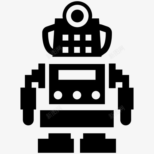 机器人仿生机器人人造图标svg_新图网 https://ixintu.com boop 人造 仿生机器人 先进技术 哔哔声 机器人 机器人机器 机械人 游戏酷矢量图标 谈话 金属
