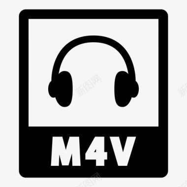 m4v文件旋律保存歌曲图标图标