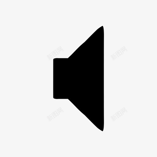 扬声器通话声音图标svg_新图网 https://ixintu.com 听 声音 大声 安静 扬声器 电脑 绘图集2平 通话 音量 音频 黑色