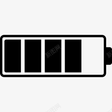 电池电池电量充足手机电池图标图标