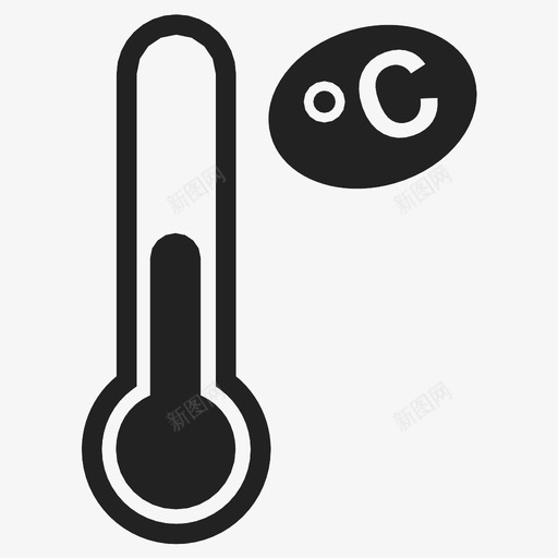 温度计温度表酸味图标svg_新图网 https://ixintu.com 地层 天气 季节 放大 梅德林 气候 温度表 温度计 滴水 酸味