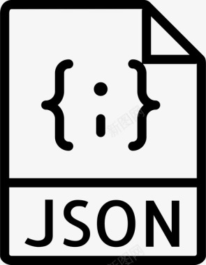 json文件smashicons文件类型大纲图标图标