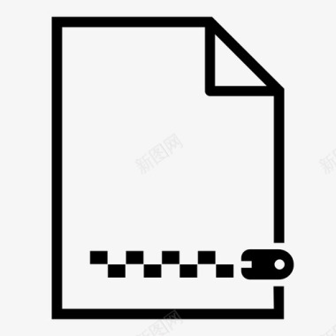 zip文件ui存储图标图标