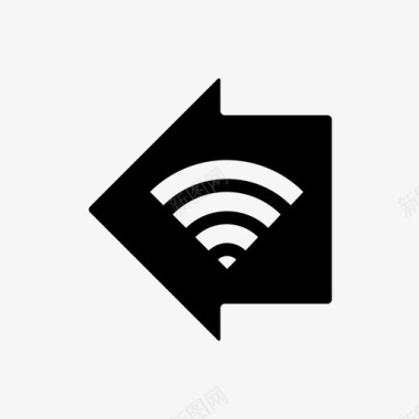 wifi标志免费无线接入技术图标图标