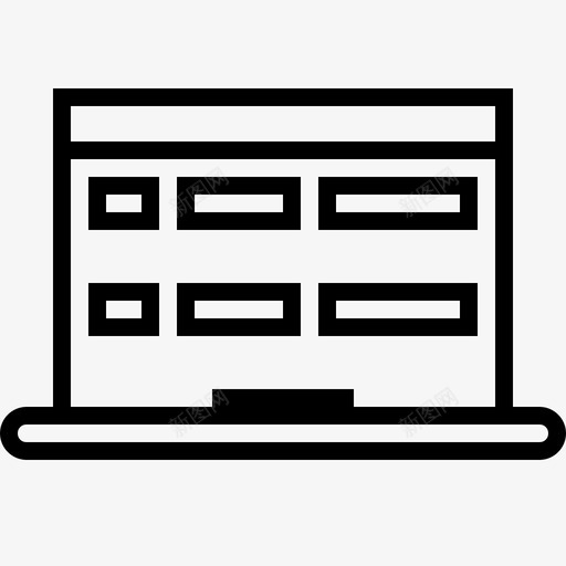 网格材料笔记本电脑图标svg_新图网 https://ixintu.com 搜索引擎优化 文章 材料 浏览器 电子电源 电火花 窗口 笔记本电脑 网格 设备 错误 项目