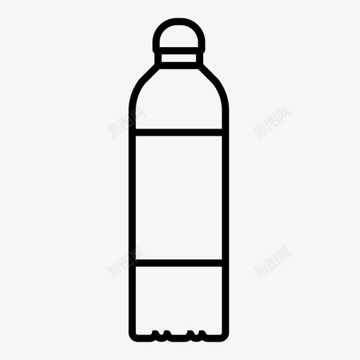 塑料瓶展示件物品图标svg_新图网 https://ixintu.com 塑料瓶 展示件 材料 柠檬水 沐浴化妆品 物品 软饮料 饮料