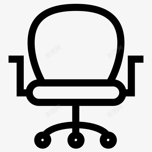 转椅轮子旋转图标svg_新图网 https://ixintu.com 办公桌 办公椅 娱乐 家具 工作 旋转 旋转椅 用户界面图标 转椅 轮子