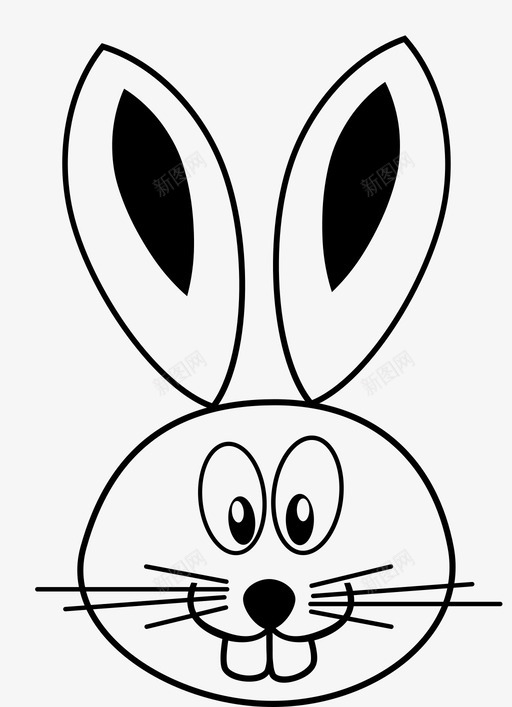 兔子动物性格图标svg_新图网 https://ixintu.com 兔子 动物 宠物 小兔子 性格 滑稽