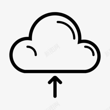 云上传技术软件图标图标