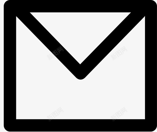信封邮件包裹图标svg_新图网 https://ixintu.com 84个可弹劾的通用图标 信件 信封 包裹 印章 新邮件 电子邮件 邮件