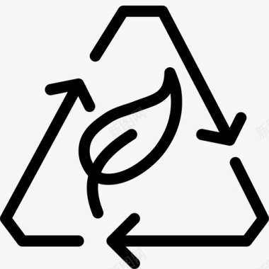 回收再利用减少图标图标