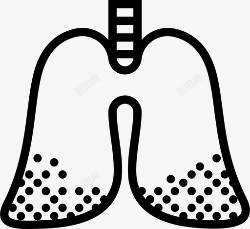 肺疾病肺部疾病身体图标svg_新图网 https://ixintu.com 健康 医学 史密森医学大纲 疾病 肺 肺疾病 肺部疾病 身体