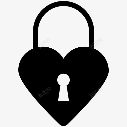 心锁完美契合只有你图标svg_新图网 https://ixintu.com 丘比特 只有你 完美契合 弓箭 心形 心锁 挂锁 爱情和浪漫酷矢量图标 爱情秘密 秘密情感 钥匙 隐私
