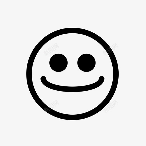 略带微笑的表情符号放松高兴图标svg_新图网 https://ixintu.com 信息 圆圈表情符号 快乐 情绪 感觉 放松 略带微笑的表情符号 表情 表情符号 高兴