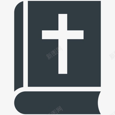 圣经书婚礼酷标图标图标