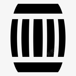 木头容器桶葡萄酒技术图标高清图片