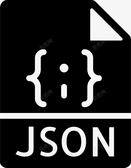 json文件类型整体图标svg_新图网 https://ixintu.com increase json文件 lense 内容 放大镜 整体 文件类型solid 格式 类型 视觉