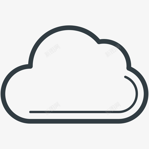 cloudscape和开发线图标svg_新图网 https://ixintu.com cloudscape 设计和开发线图标