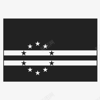 佛得角国家旗帜图标图标