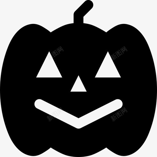 jackolanternjacko灯笼微笑图标svg_新图网 https://ixintu.com jackolantern jacko灯笼 万圣节 万圣节南瓜 南瓜 微笑 恐怖 材料 物体 物品 蔬菜