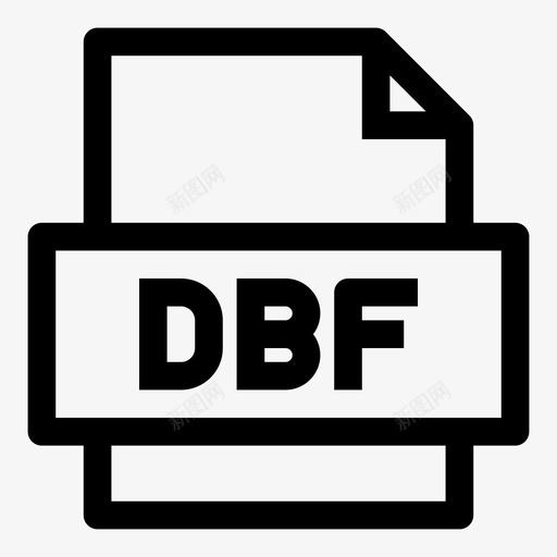 dbf文件羊皮纸图标svg_新图网 https://ixintu.com dbf文件 foxpro表格 介质 图片 媒体 数据库文件 文件扩展名 羊皮纸 计算机