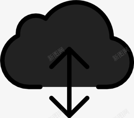 云同步传输同步图标图标
