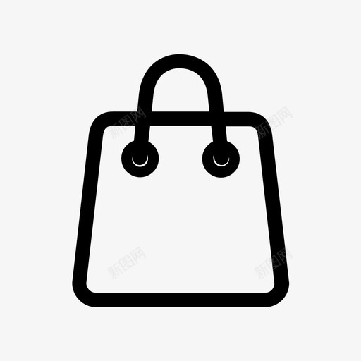 购物袋肩包钱包图标svg_新图网 https://ixintu.com 买家 女士 手提 手提袋 肩包 行李 购物袋 采购 钱包