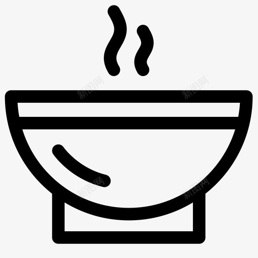 肉汤牛肉鸡肉图标svg_新图网 https://ixintu.com 午餐 汤 热的 牛肉 盘子 肉汤 蔬菜 鸡肉