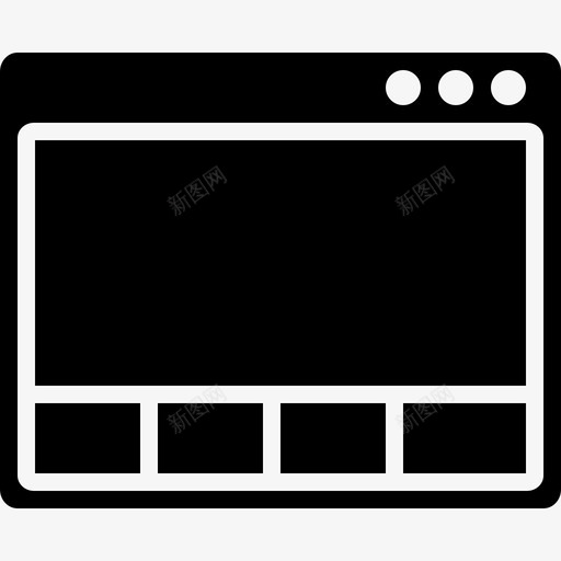 布局窗口网页图标svg_新图网 https://ixintu.com 布局 性能 窗口 窗口布局实体 管理 线框 网格 网络工作 网页 计算机工作 软件
