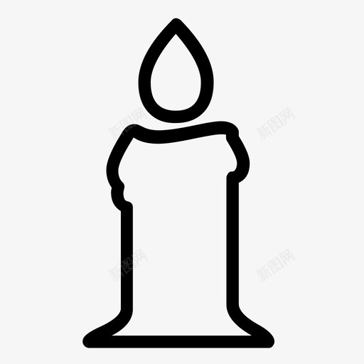蜡烛存储信息图标svg_新图网 https://ixintu.com 乐队 信息 冬天 品牌 圣诞节 存储 庆祝 蜡烛 降临 预测