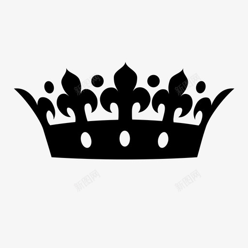王冠王位皇室图标svg_新图网 https://ixintu.com 命令 女王 有权势 权威 特隆 王位 王冠 皇室 第一 芙蓉