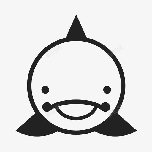 猫鲸鱼游泳图标svg_新图网 https://ixintu.com 动物园 吃 喵喵 大海 海洋 游泳 猫 鱼 鲸鱼