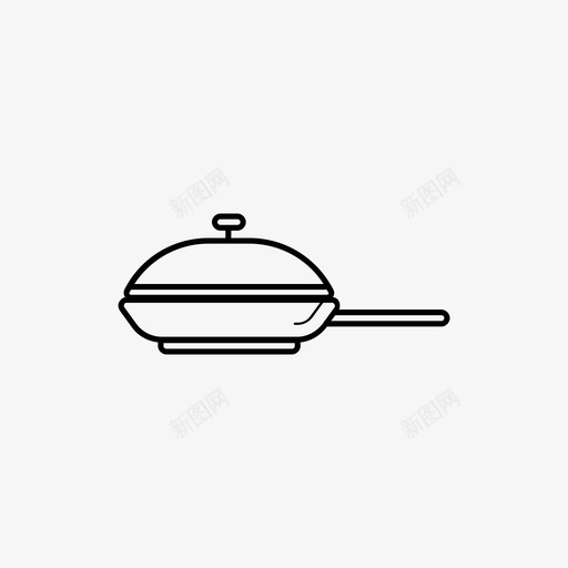 有盖锅加热器蒸锅图标svg_新图网 https://ixintu.com 保护器 加热器 可可 文火 有盖锅 油炸的 热的 烹饪工具 烹饪的 蒸锅 酱汁