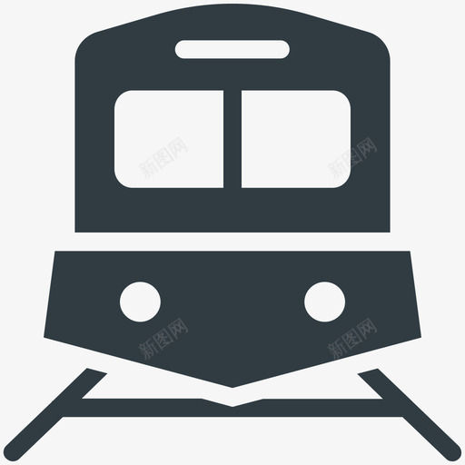 铁路运输冷标图标svg_新图网 https://ixintu.com 运输冷矢量图标 铁路