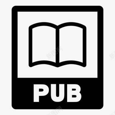 pub文件accessbook图标图标