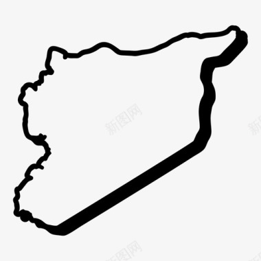 叙利亚国民族中东图标图标