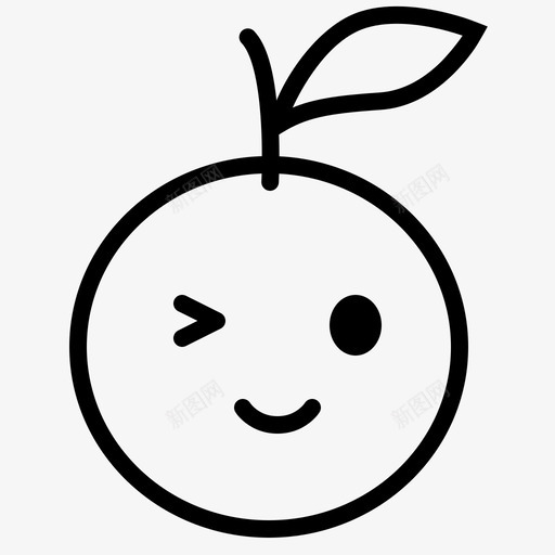 快乐橙色男人图标svg_新图网 https://ixintu.com 乐趣 化身 吃 快乐 橙色 水果 用户 男人 笑脸橙 脸 表情