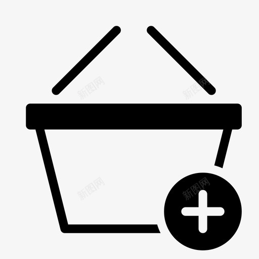 购物篮选择的产品选定的项目图标svg_新图网 https://ixintu.com 平滑填充购物 得到这些 添加 获得 购买 购物篮 选定的项目 选择的产品