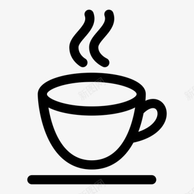 咖啡醒醒茶图标图标