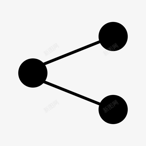 共享三点三球图标svg_新图网 https://ixintu.com 三点 三球 三角形 互联网 共享 图形 矩阵 网络 连接