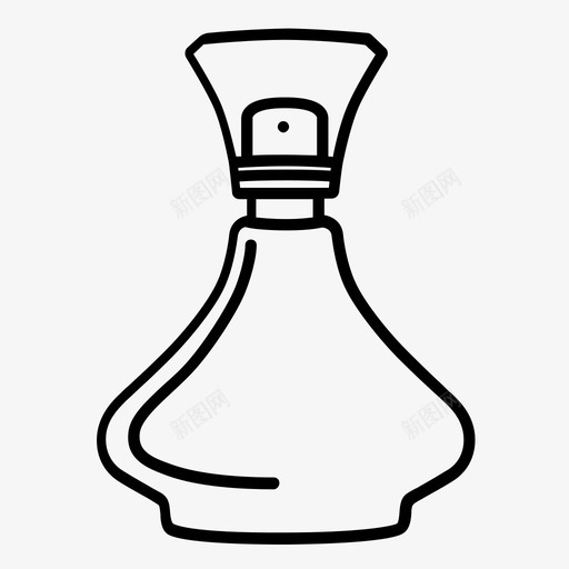香水气味香味图标svg_新图网 https://ixintu.com 仓库 化学品 气味 液体 烧瓶 罐子 香味 香水 香水瓶