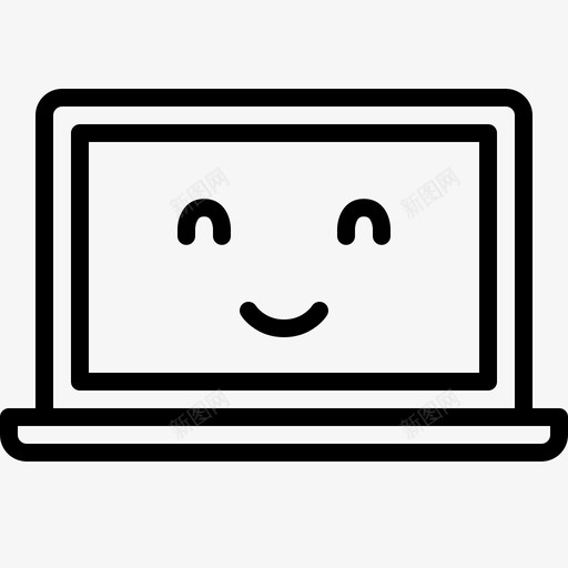 快乐伤感笔记本图标svg_新图网 https://ixintu.com 伤感 塔特 头像 快乐 服装 电子杂志 笑脸笔记本 笔记本 脸 表情 随行