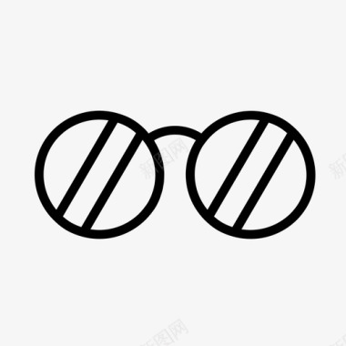 眼镜普通眼镜精致眼镜图标图标