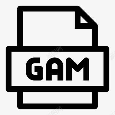 gam文件保存的游戏文件记录图标图标